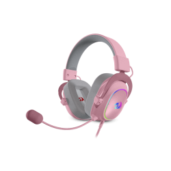 Auricular Redragon Zeus‑X H510P RGB Pink